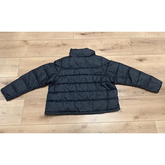 Women’s Columbia Puffer Coat Jacket Black Cropped Size 2X EUC! - Picture 2 of 5